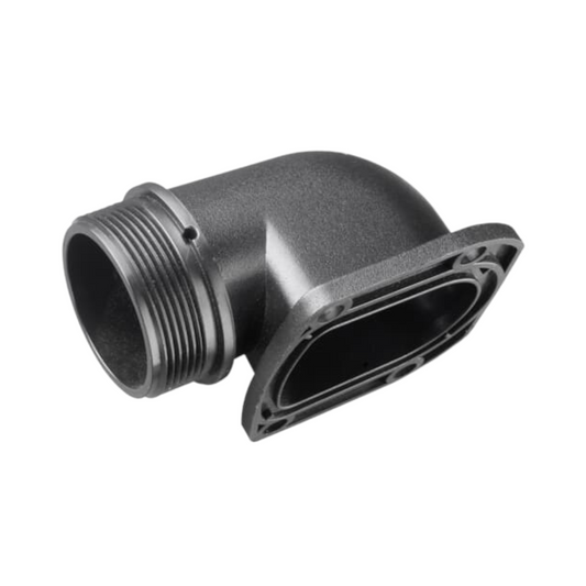 Harnessflex AB50-F90 Flanged Elbow for NC50 Nylon - Black