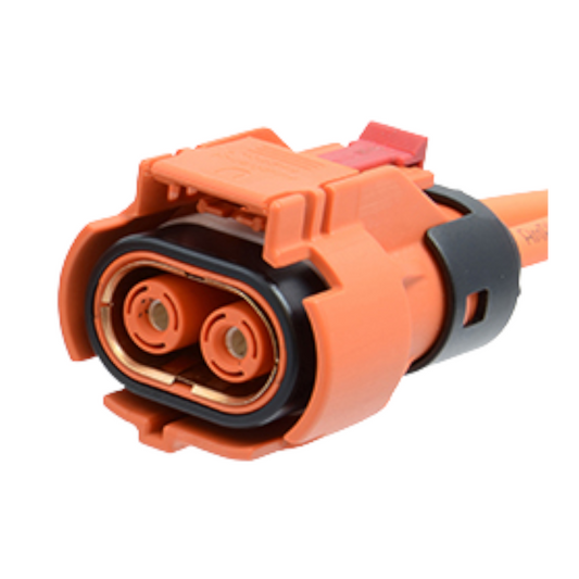 Amphenol ePower-Lite ELP2Z3 2 way plug 6mm - Orange